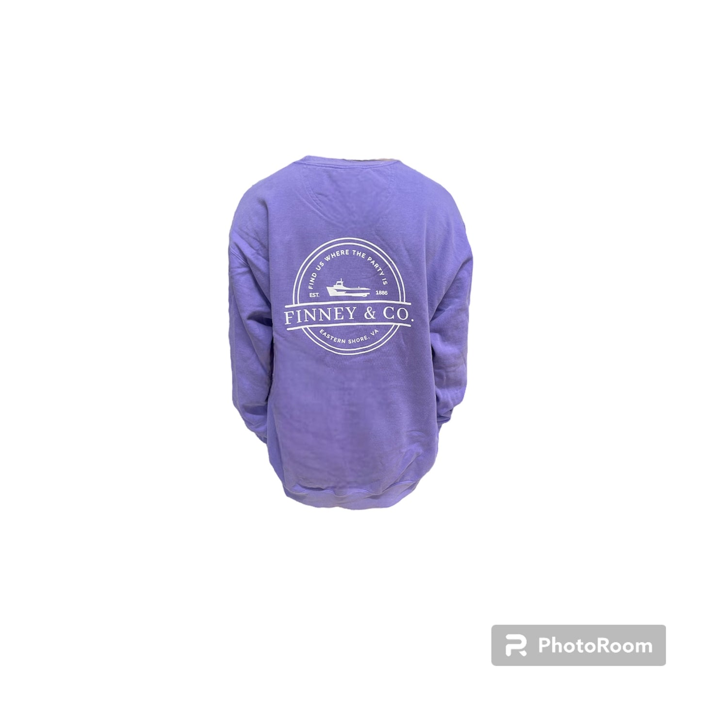 Crew Neck Sweatshirt Circle F&C Logo